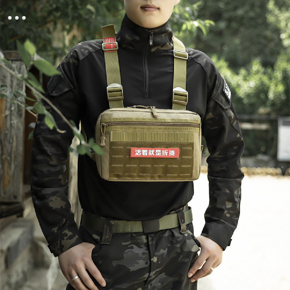 Outdoor Cycling Sports Chest Bag - Survival Dog