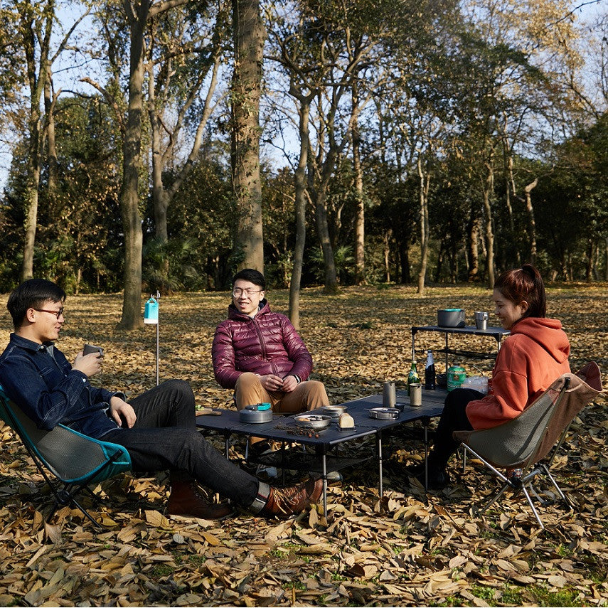 Geometric folding table for outdoor camping picnic - Survival Dog