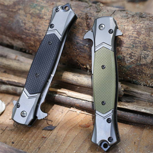 High Hardness Folding Knife Camping Tactics Outdoor Multifunction