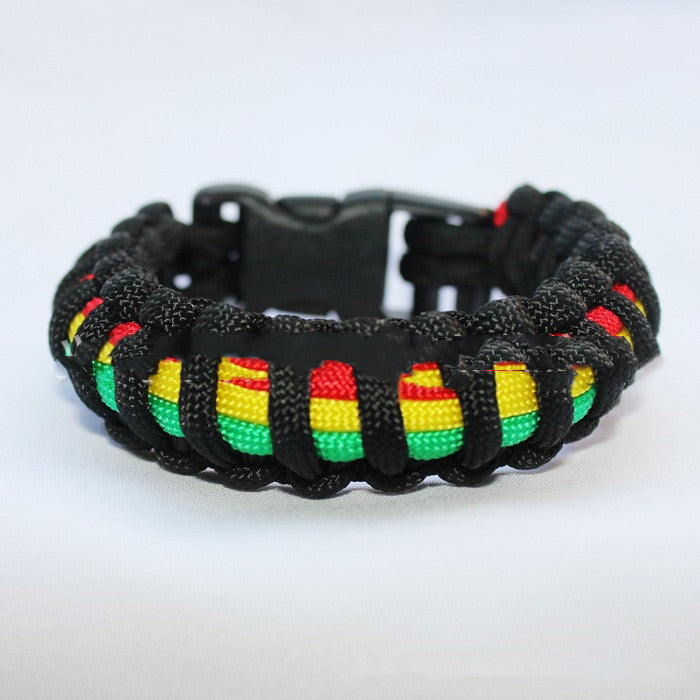 Fashion Outdoor Survival Weaving Bracelet - Survival Dog