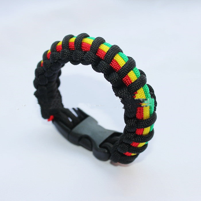 Fashion Outdoor Survival Weaving Bracelet - Survival Dog