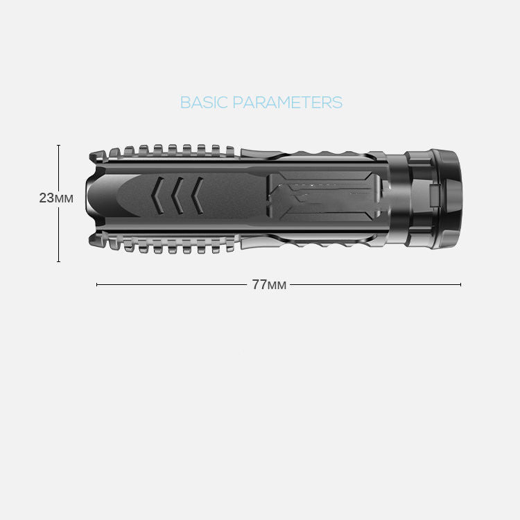 USB Emergency Charging Multifunctional Small Flashlight