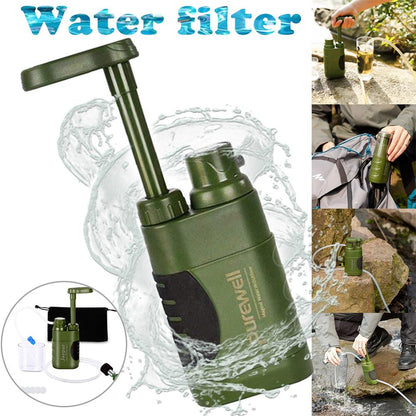 Multistage Outdoor Water Purifier for Emergency Camping Wilderness Survival - Survival Dog