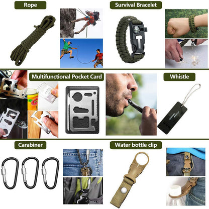 Wilderness Survival First Aid Outdoor Survival Emergency Kit - Survival Dog