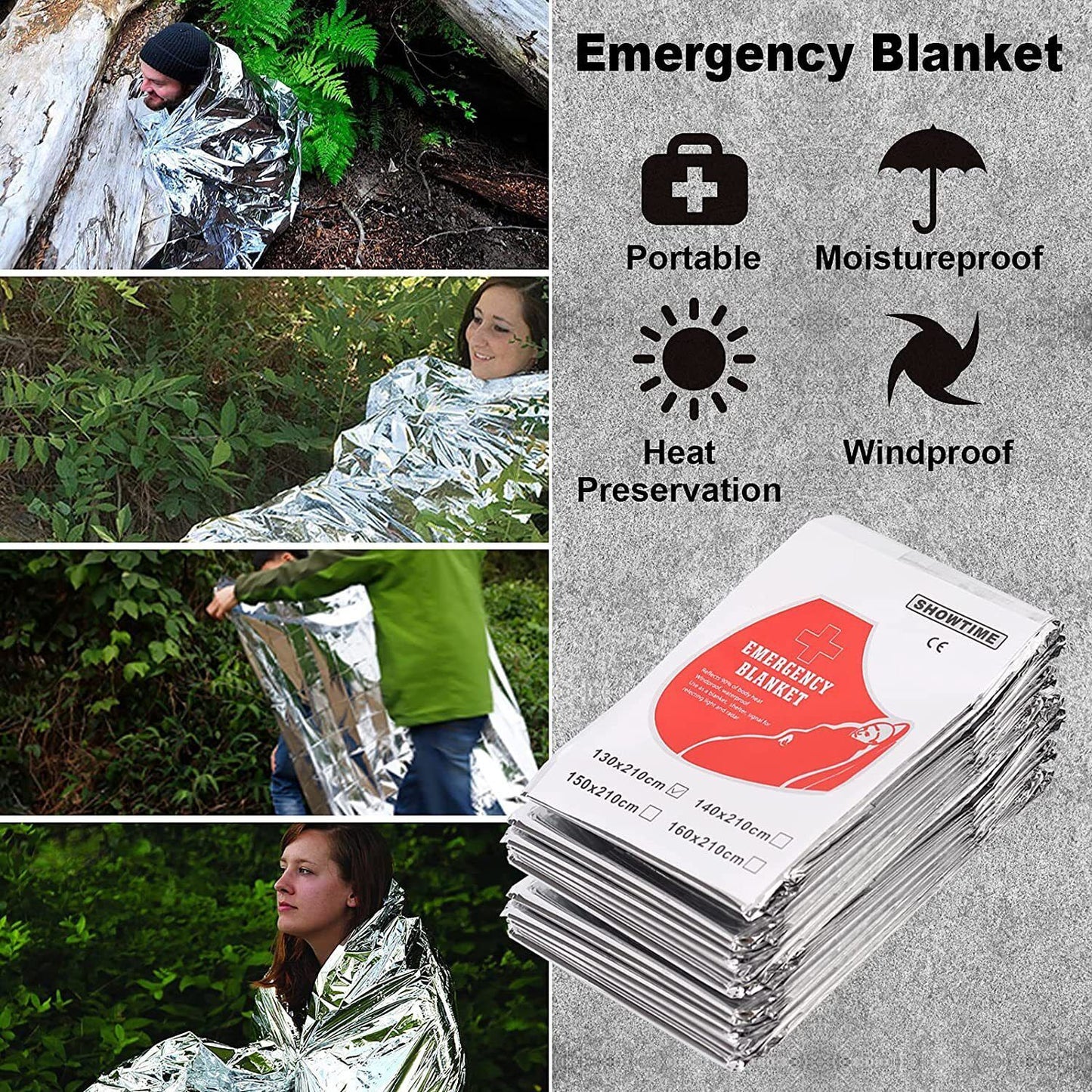 14in1 Outdoor Emergency Survival Gear Kit Camping Hiking Survival Gear Tools Kit Survival Gear And Equipment, Outdoor Fishing Hunting Camping Accessories - Survival Dog