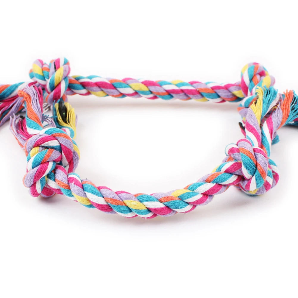 Puppy Dog Cotton Linen Braided Bone Rope