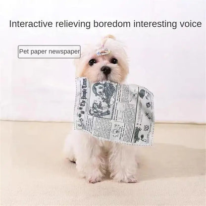 Newspaper Dog Toys