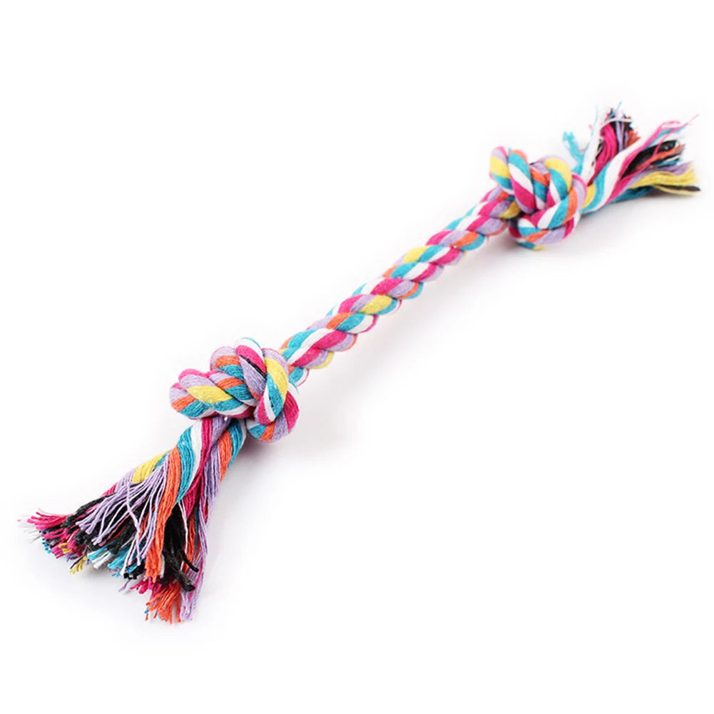 Puppy Dog Cotton Linen Braided Bone Rope