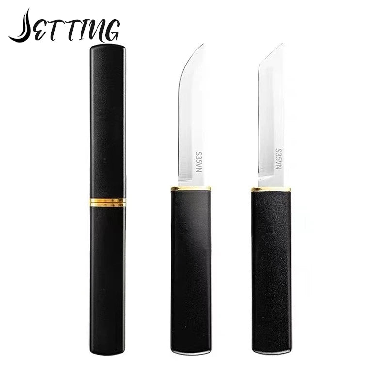 High-grade Double Knife Stainless Steel Easy To Carry Knives High Hardness Fruit