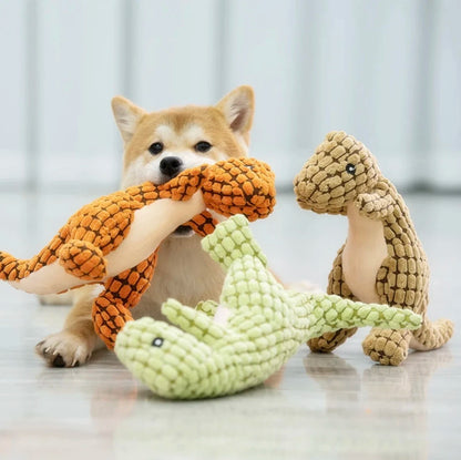 Dogs Pet Plush Dinosaur Interactive Toys