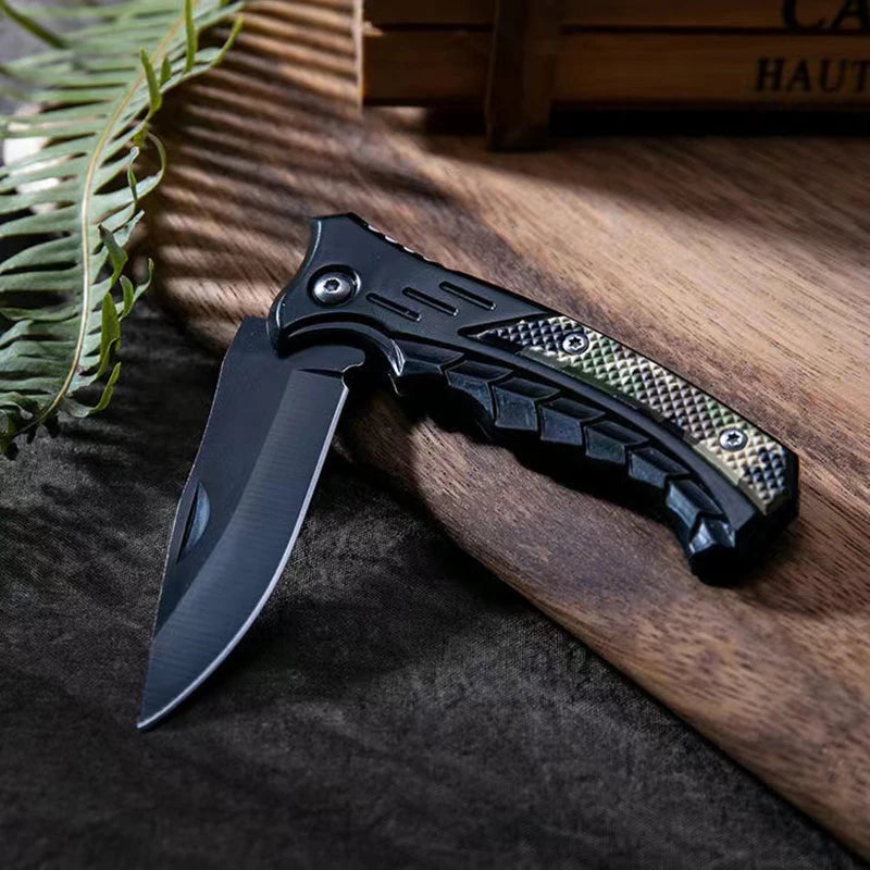 Camping Survival Stainless Steel Folding Knife