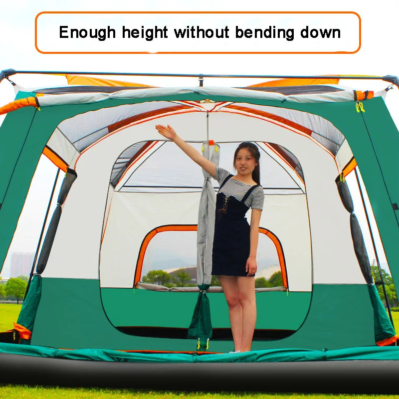 Outdoor Windproof  Camping Tent Portable Tent for Camping Hiking