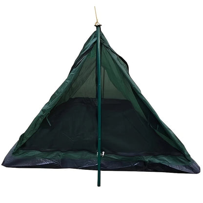 Ridge type outdoor camping tent