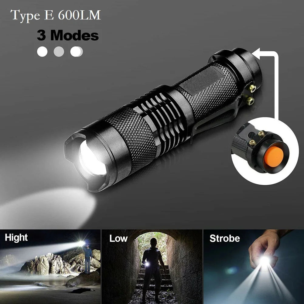 Dual-purpose Portable Flashlight