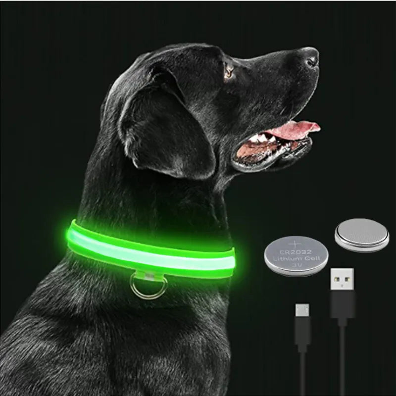 LED Glowing Dog Adjustable Collar