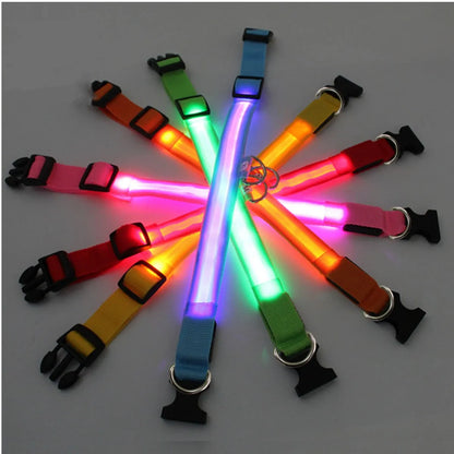 LED Glowing Dog Adjustable Collar