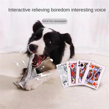 Newspaper Dog Toys