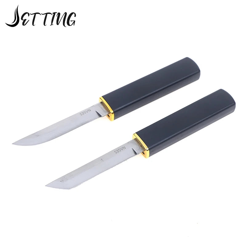 High-grade Double Knife Stainless Steel Easy To Carry Knives High Hardness Fruit