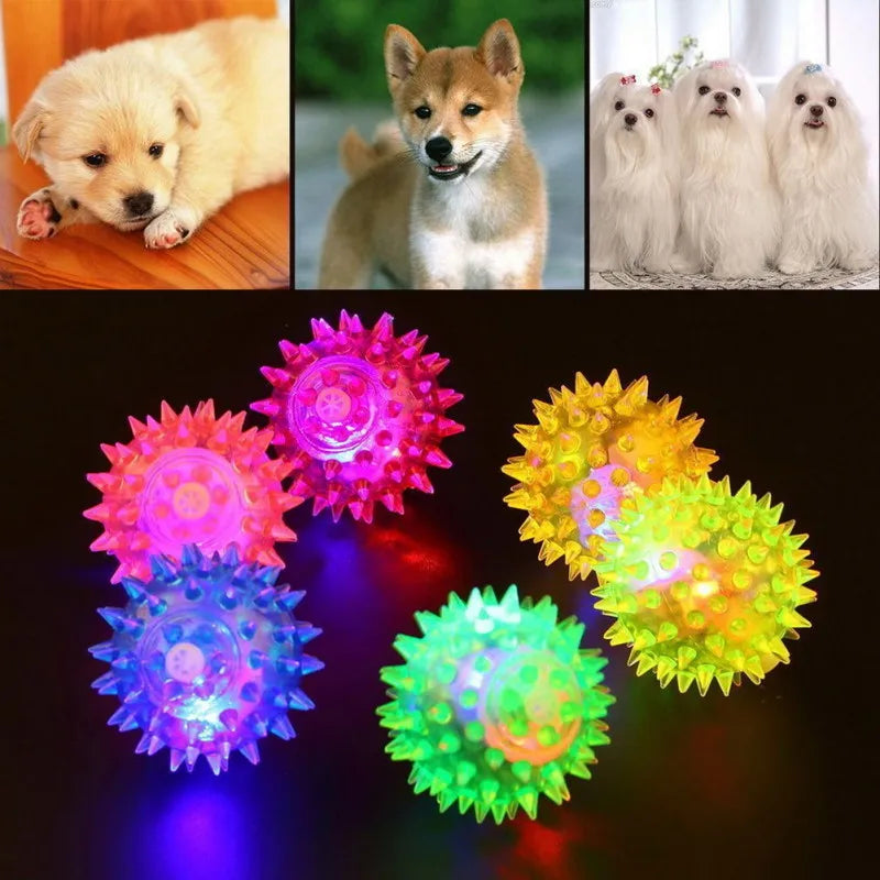 Dog Colorful Squeaky Toys