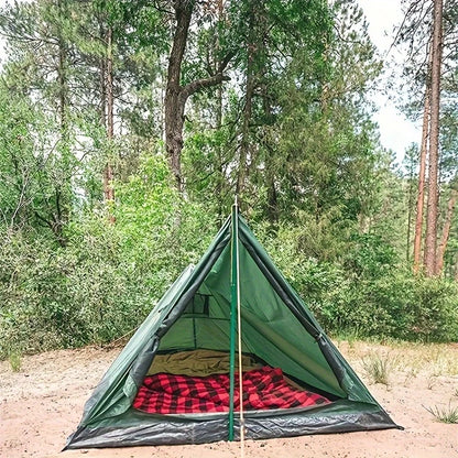 Ridge type outdoor camping tent