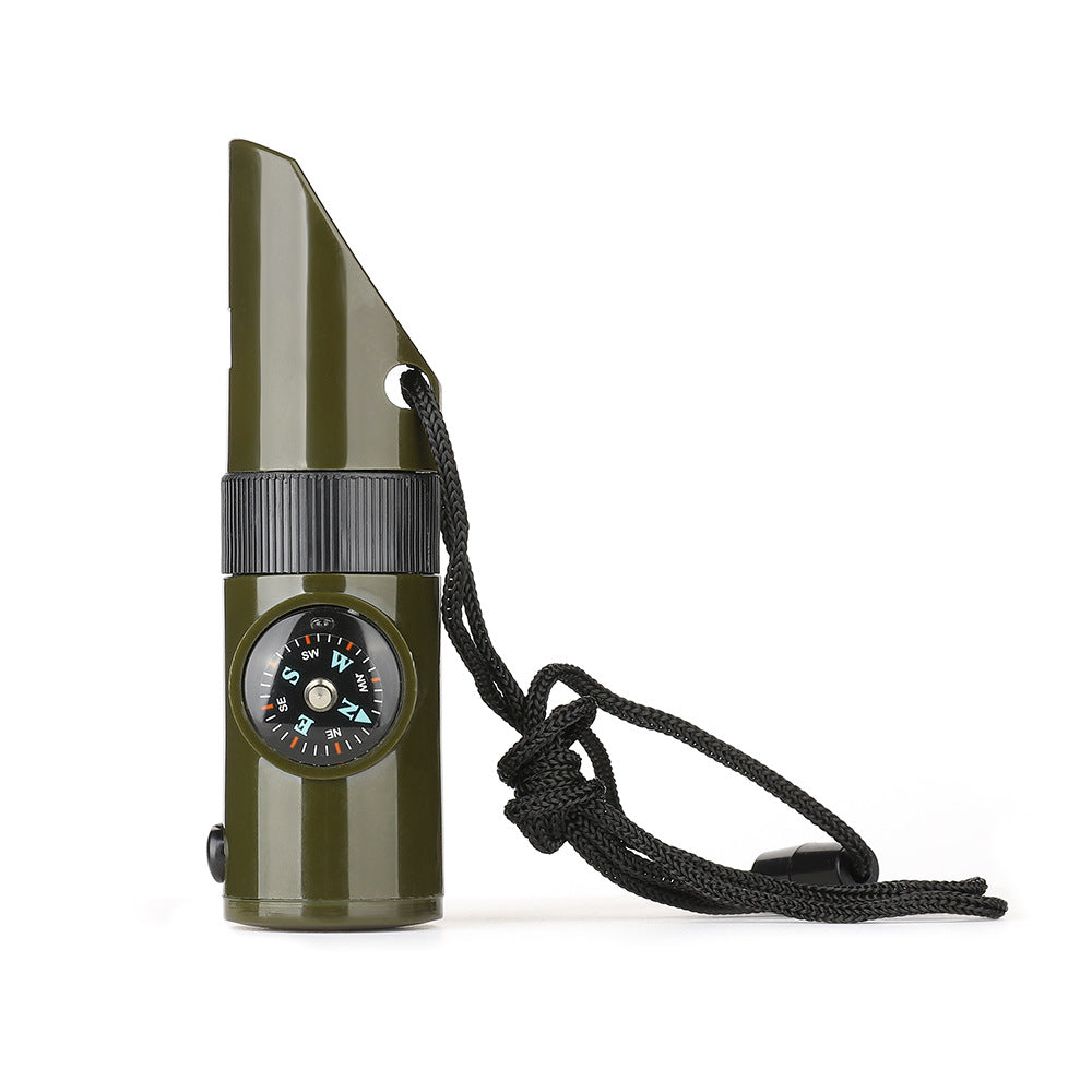 Outdoor Professional Seven-in-one Multifunctional Survival Whistle - Survival Dog