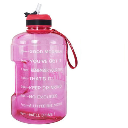 QuiFit 3.78L 2.2L 1.3L 128oz Gallon Water Bottle With Straw