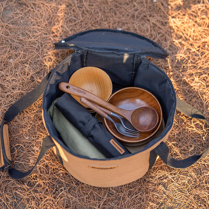 Camping Bucket Travel Outdoor Gear Storage Bag - Survival Dog