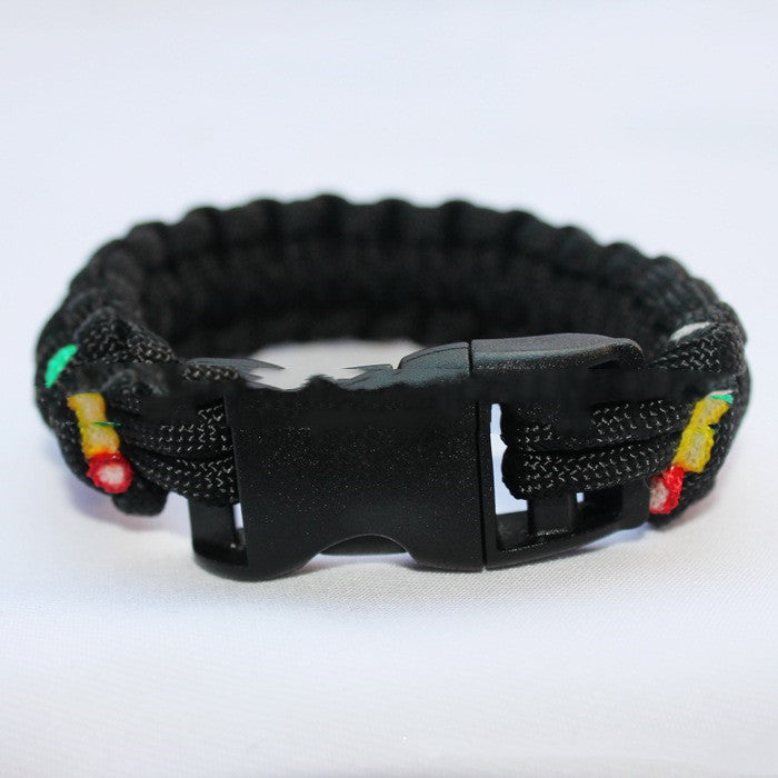 Fashion Outdoor Survival Weaving Bracelet - Survival Dog