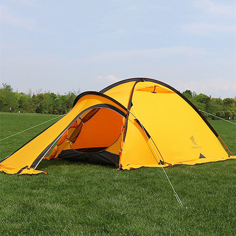 Two Person Light Mountain Climbing Outdoor Survival Double-layer Outdoor Tent - Survival Dog